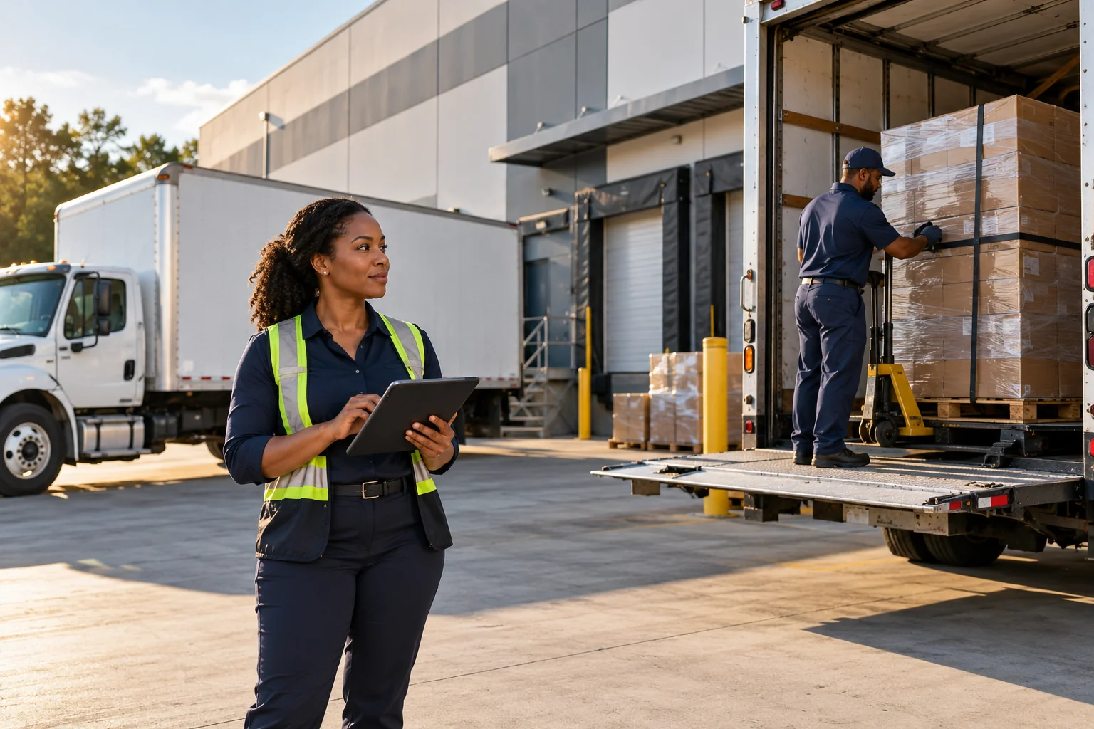 Illustrative Georgia commercial service environment